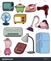Cartoon Home Appliance Icon Ad Spon