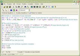 Simultaneous Nar Equation Solver