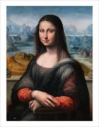 Mona Lisa Portrait Icon Fine Art Print