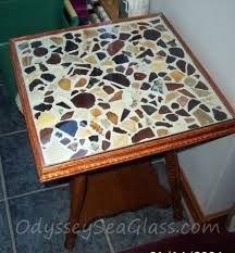 Sea Glass Mosaic Crafts Sea Glass Tiles