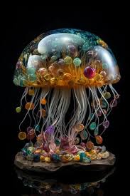 Premium Photo A Jellyfish Sculpture