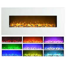 Electric Fireplace Color Changing Wall