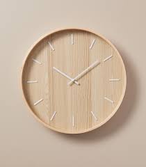 Marius Timber Wall Clock 40cm