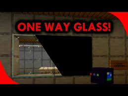 One Way Glass In Minecraft Vanilla 1 16