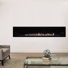 Linear Ventless Gas Fireplace 72