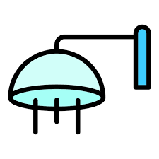 Wall Shower Head Icon Outline Wall