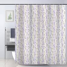 Paris Themed Fabric Shower Curtain Set
