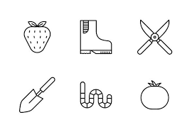 Gardening And Farming Icons By Iconly