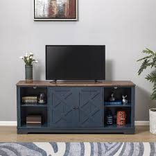 Festivo 70 In Navy Tv Stand For Tvs
