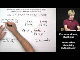 Gas Stoichiometry Equations Part 1