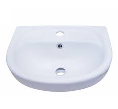 Wall Hung Ceramic Basin 16 5 Inch X 13