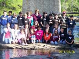 fifth grade visits little river canyon