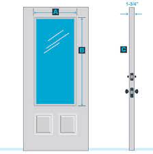 Door Glass Sidelight Measurement