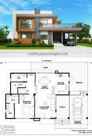 Home Design Plan 19x14m With 4 Bedrooms