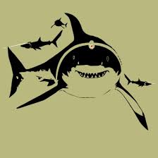 sharks with frickin laser beams men s