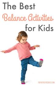 balance activities for kids