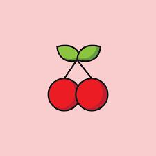 Ennbe Cherry Drawing Fruit Icons