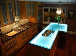 Glass Countertops For Kitchen Bar