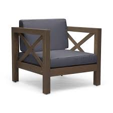 Wood Outdoor Lounge Chair
