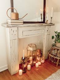 Faux Antique Fireplace Mantel Diy