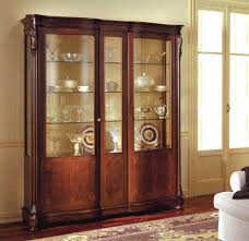 Classic Display Cabinet With Side Doors