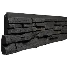 Quality Stone Stacked Stone Black Blend
