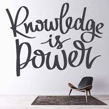 Knowledge Is Power Classroom Quote Wall