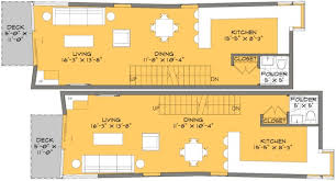 Skinny Solution For Small House Floor Plans