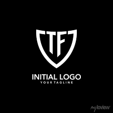 Tf Monogram Initial Logo With Clean