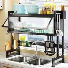 85cm Kitchen Storage Dish Rack With