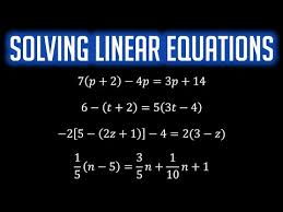Solutions To Fabulous Linear Equations