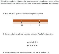 Solving Linear And Quadratic Equations