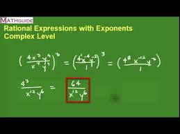Rational Expressions With Exponents