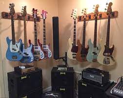 A S Crafted S Pro File Wall Mounted 4 Guitar Hanger