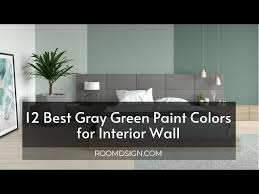 12 Best Gray Green Paint Colors For