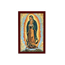 Our Lady Of Guadalupe Icon Handmade