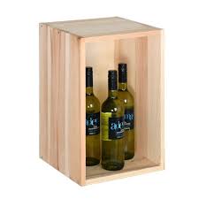 Wine Storage Wooden Box Veneto Natural