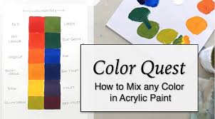 Color Quest How To Mix Any Color In