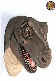 Tyrannosaurus Rex Head Dinosaur Wall Trophy