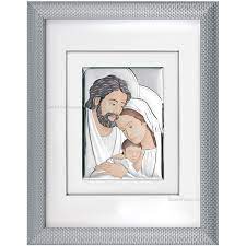 Frame With Holy Family Icon Atelier Cm