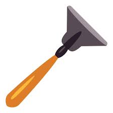 Premium Vector Hand Hoe Icon Cartoon