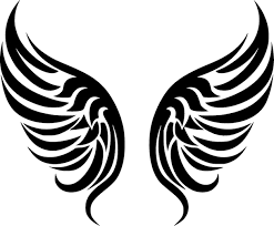 Premium Vector Angel Wings Black And