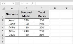 A Percentage Formula In Excel