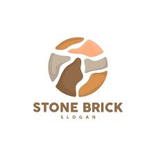 Premium Vector Brick Stone Logo