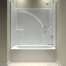 One Piece Bathtub Shower Unit Shower