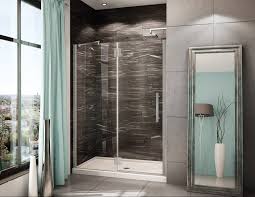 Bi Fold Frameless Shower Enclosure