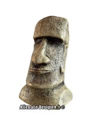 Moai Easter Island Stone Head Statue