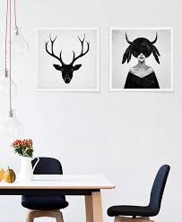 The Black Deer Poster Juniqe
