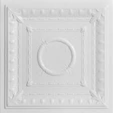 A La Maison Ceilings Romanesque White Heron 1 6 Ft X 1 6 Up