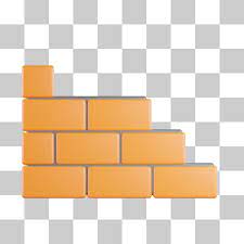 Premium Psd Bricks 3d Icon